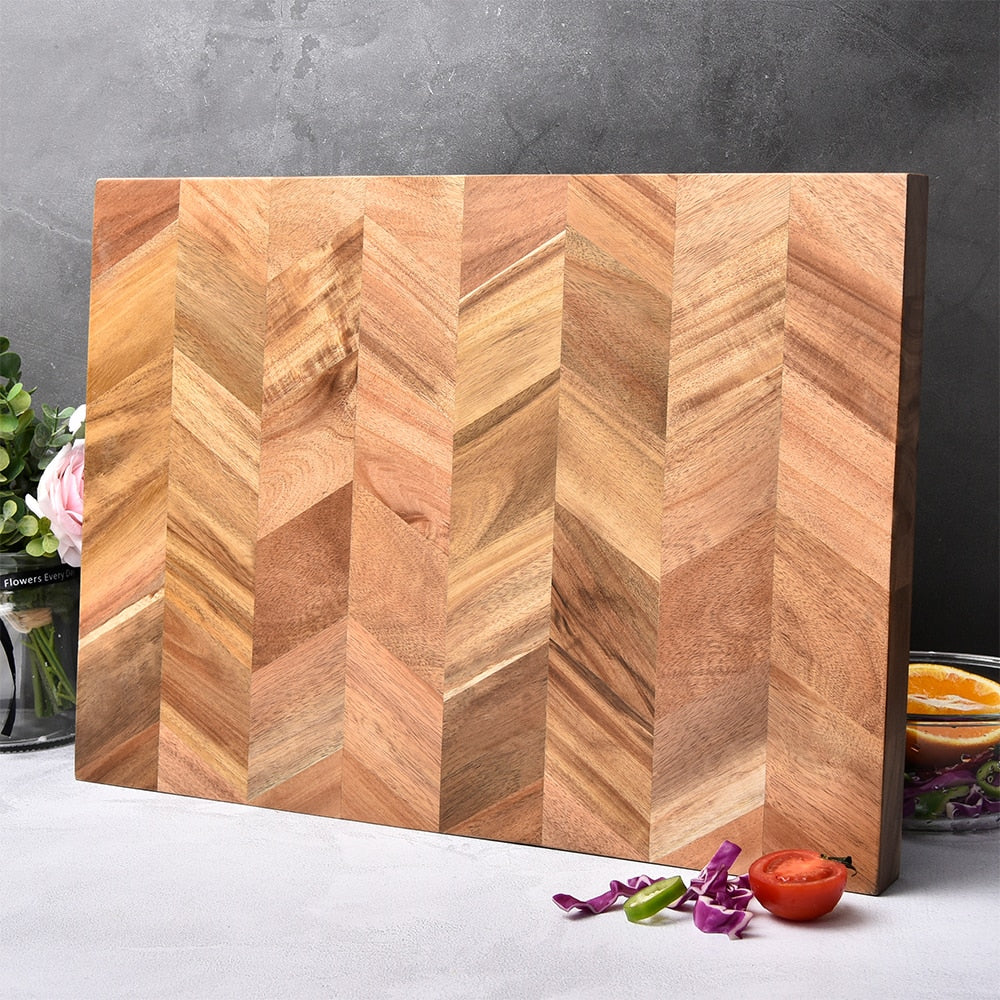 Tigerwood End-grain Cutting Board - 17''L x 12''W – Alex's Wood Works